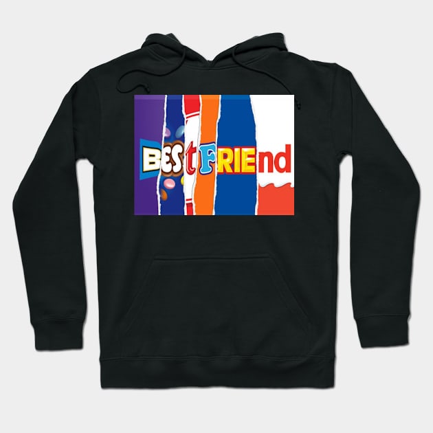 Best friend Hoodie by equiliser